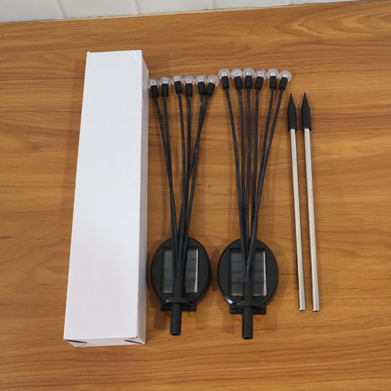 2 Pc Solar LED Garden Stake Firework Lights - Image 8