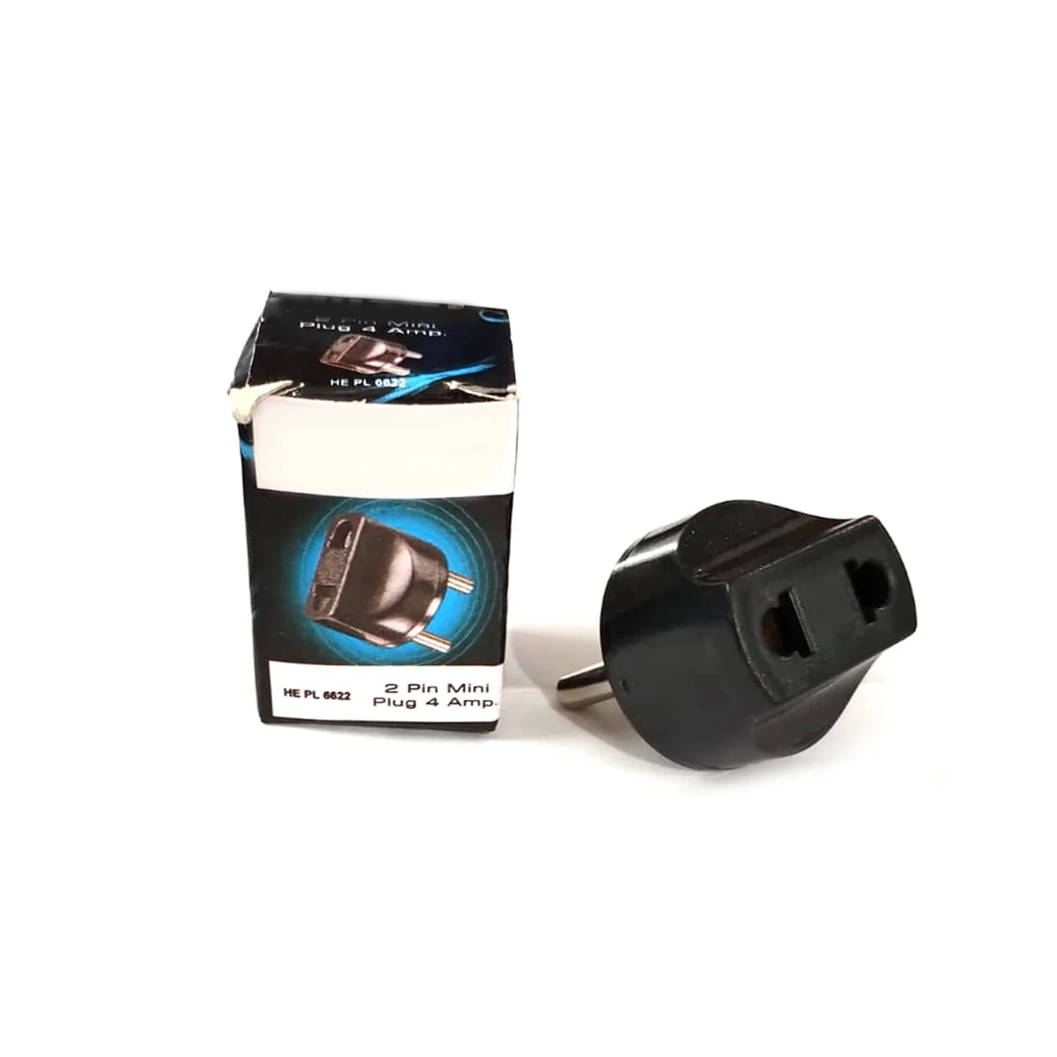 2 Pin 4 Amp Plug Converter, Plug Adapter With Color Box (1 Pc ) - Image 5