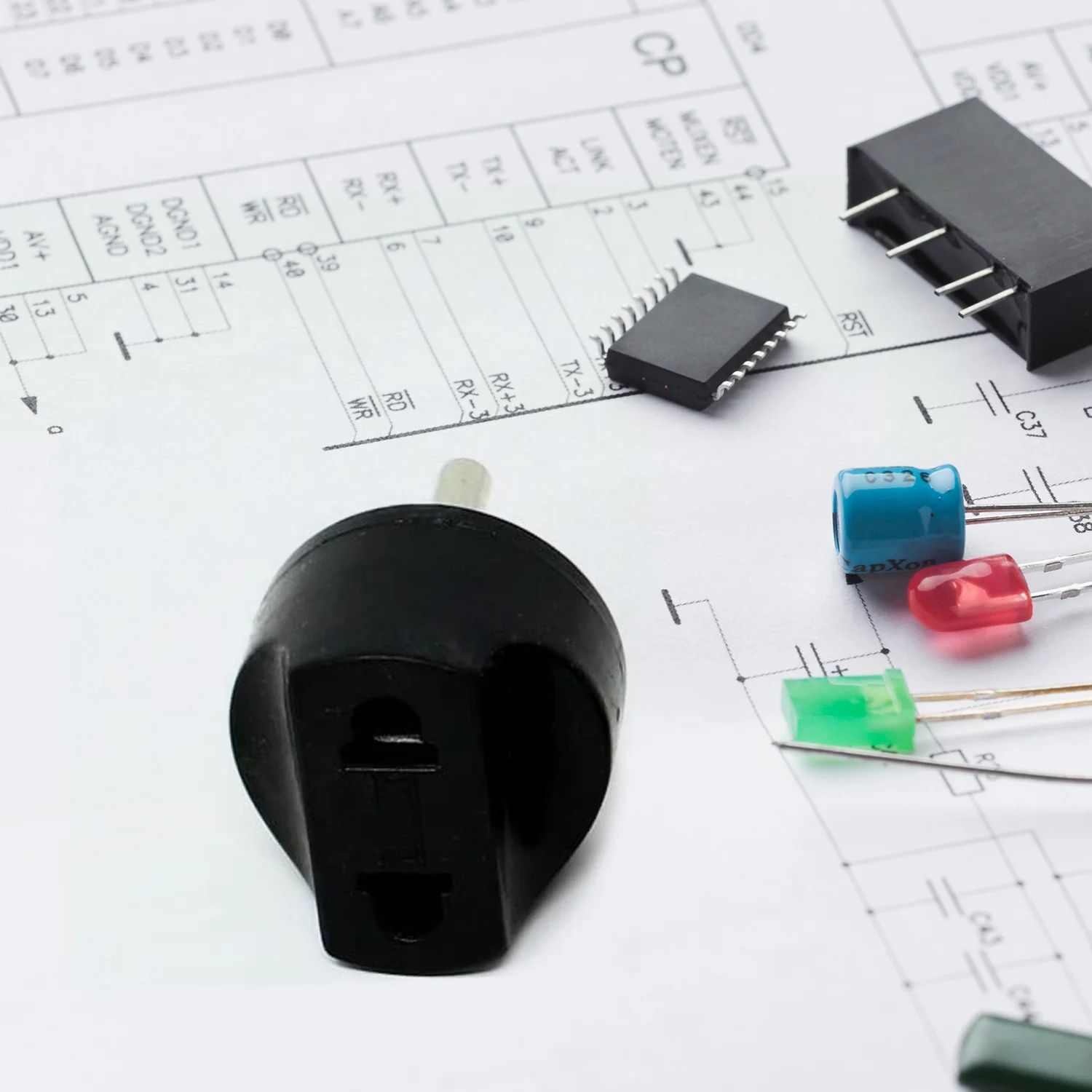 2 Pin 4 Amp Plug Converter, Plug Adapter With Color Box (1 Pc ) - Image 7