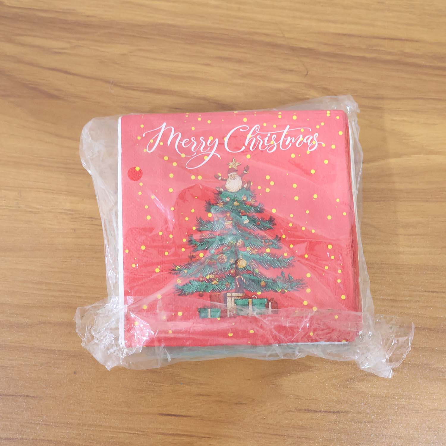 200 Pc Premium Festive Design Paper Napkins 10x10 Inch (26x26 cm) - Image 9