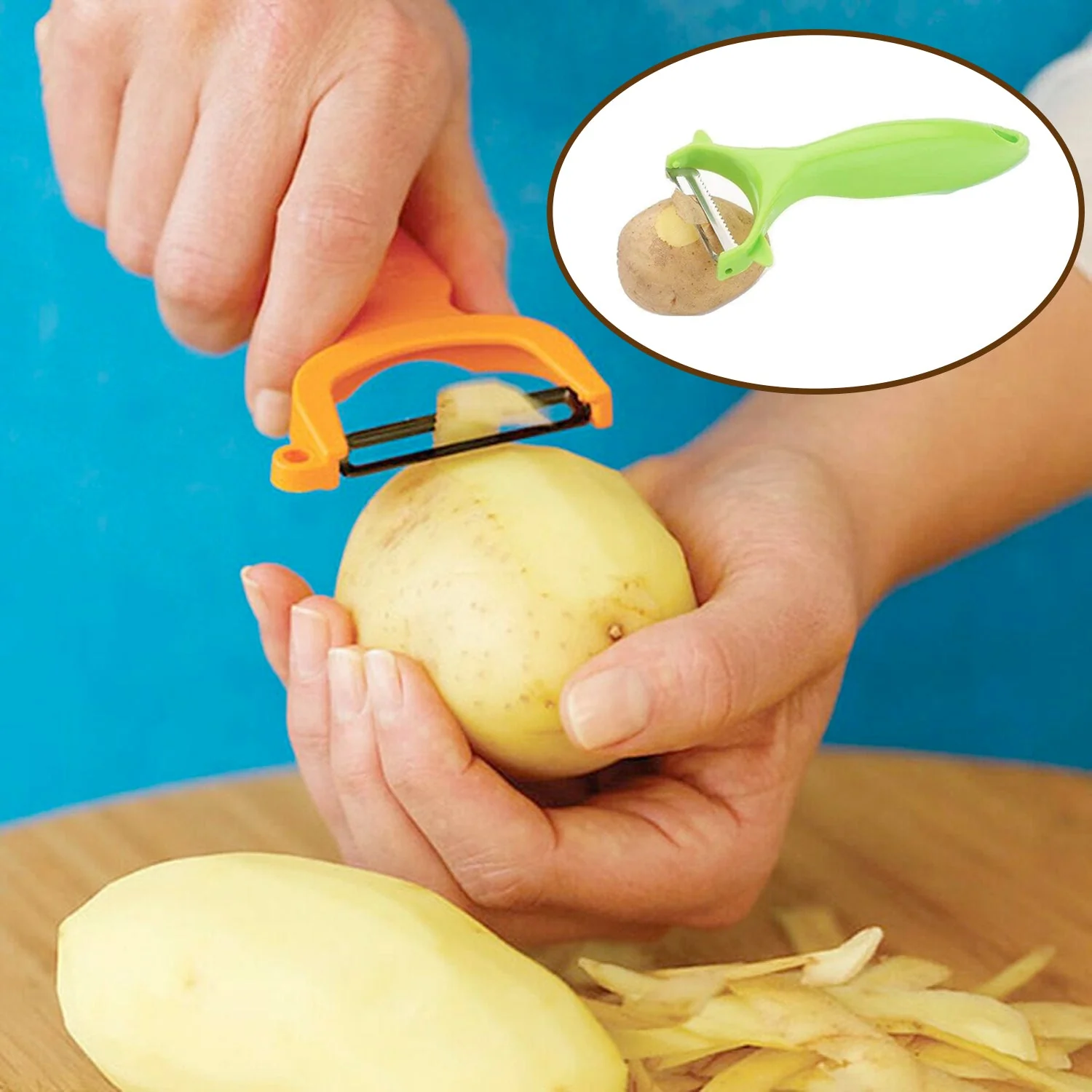 Kitchen Stainless Steel Vegetable and Fruit Peeler - Image 5
