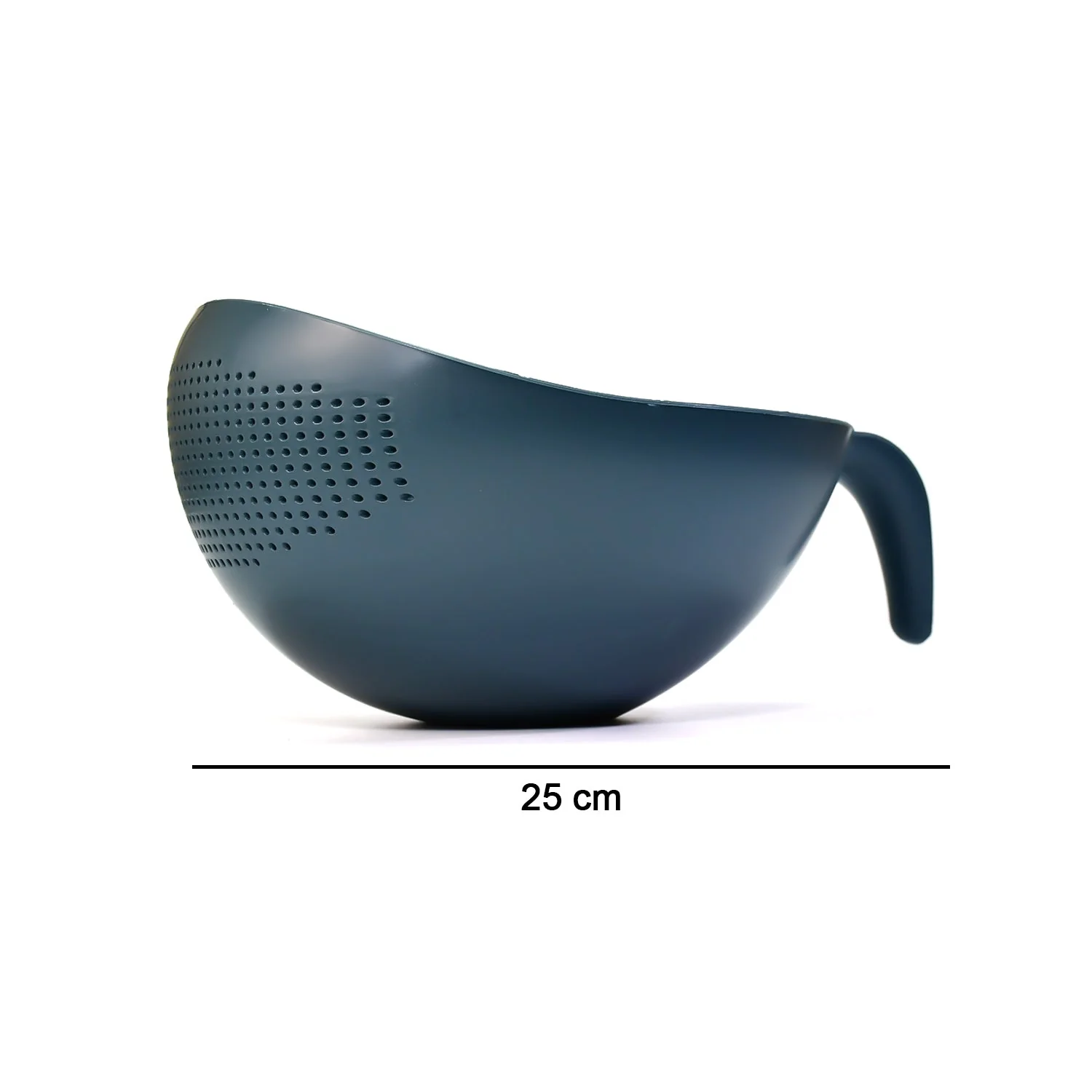 Plastic Rice Bowl Food Strainer Thick Drain Basket Vegetable Fruit 3 Pcs - Image 5
