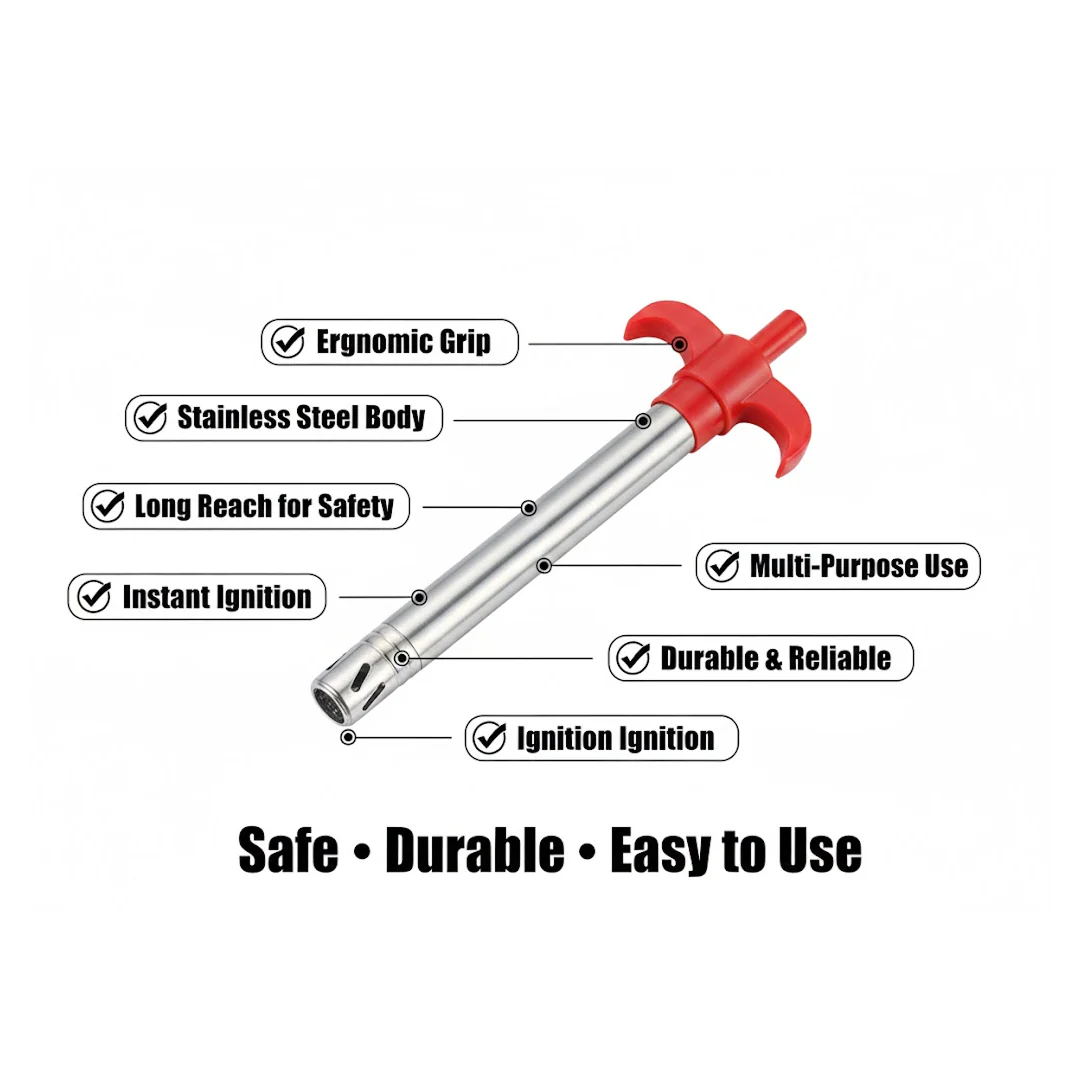 Stainless Steel Gas Lighter - Image 5