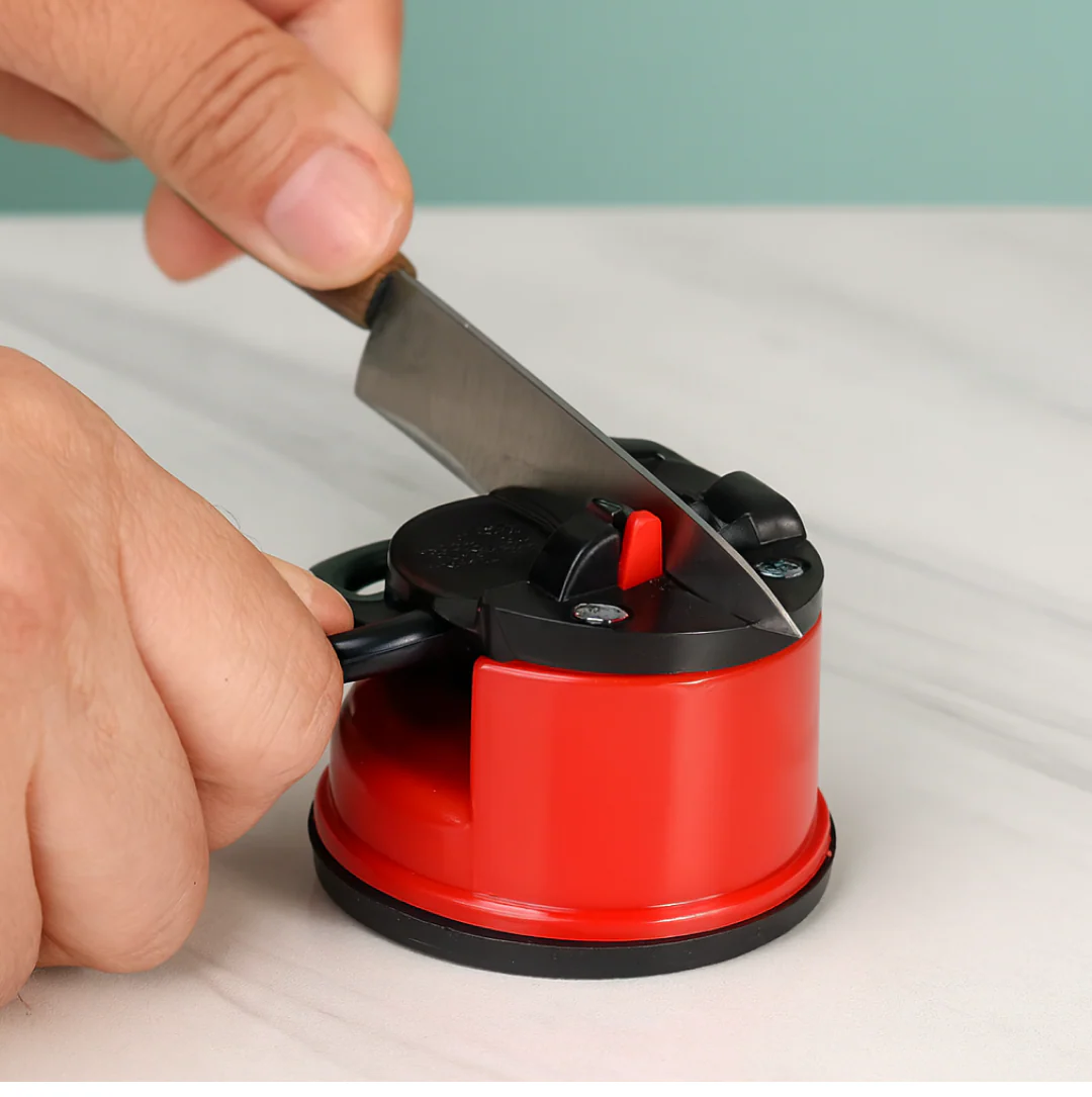 Manual Mini Knife Sharpener  for Steel and Ceramic Knives - Image 4