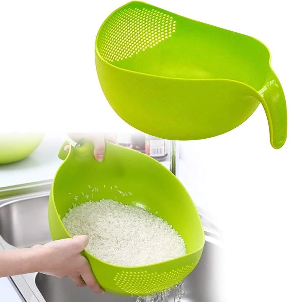 Plastic Rice Bowl / Food Strainer Thick Drain Basket (set of 3pcs) - Image 8
