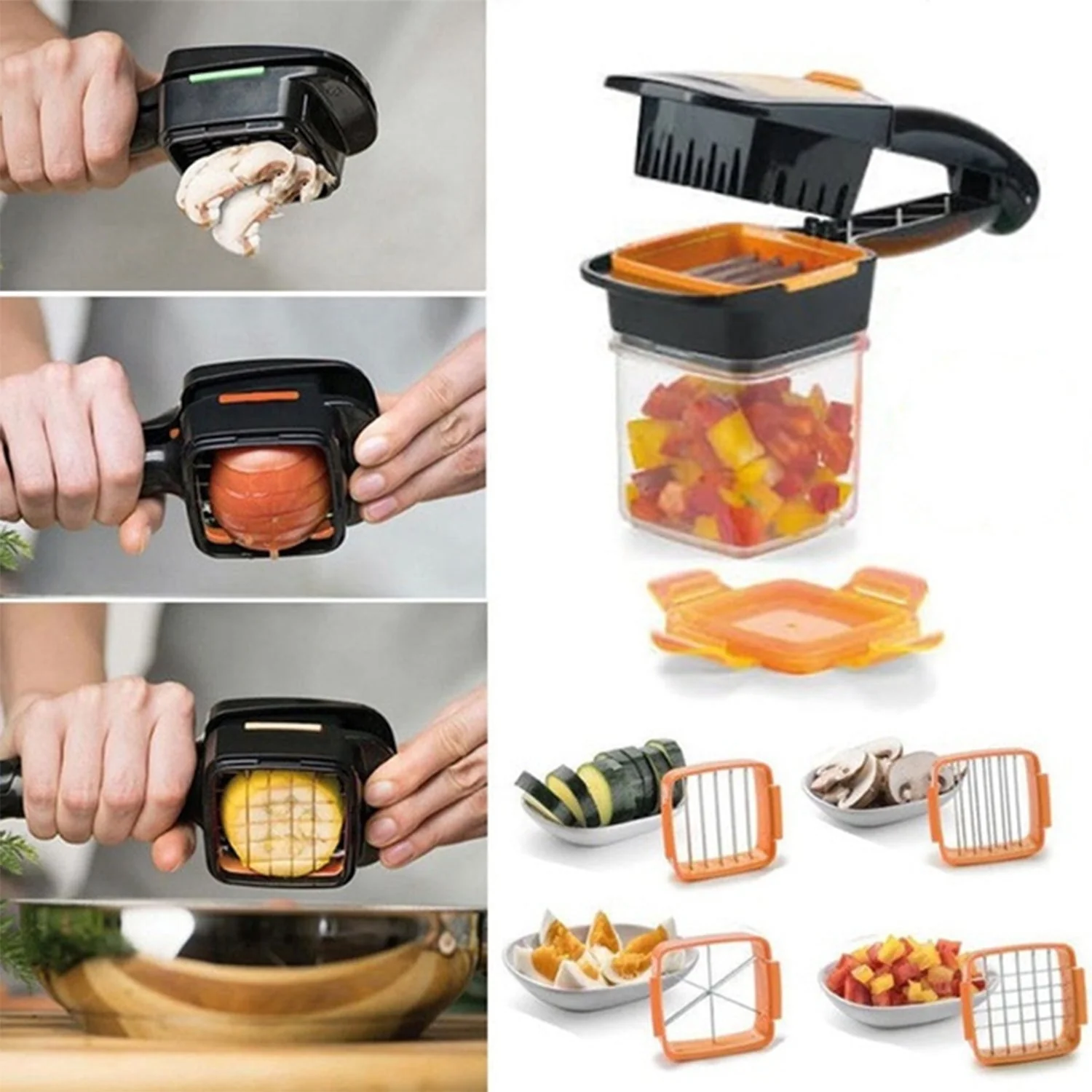 5 In 1 Nicer Dicer used for cutting - Image 7