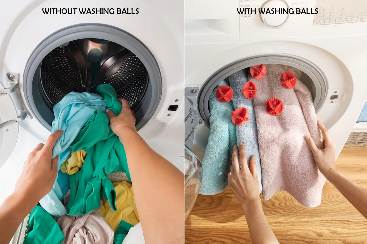Laundry Washing Ball, Wash Without Detergent (6pcs) - Image 8