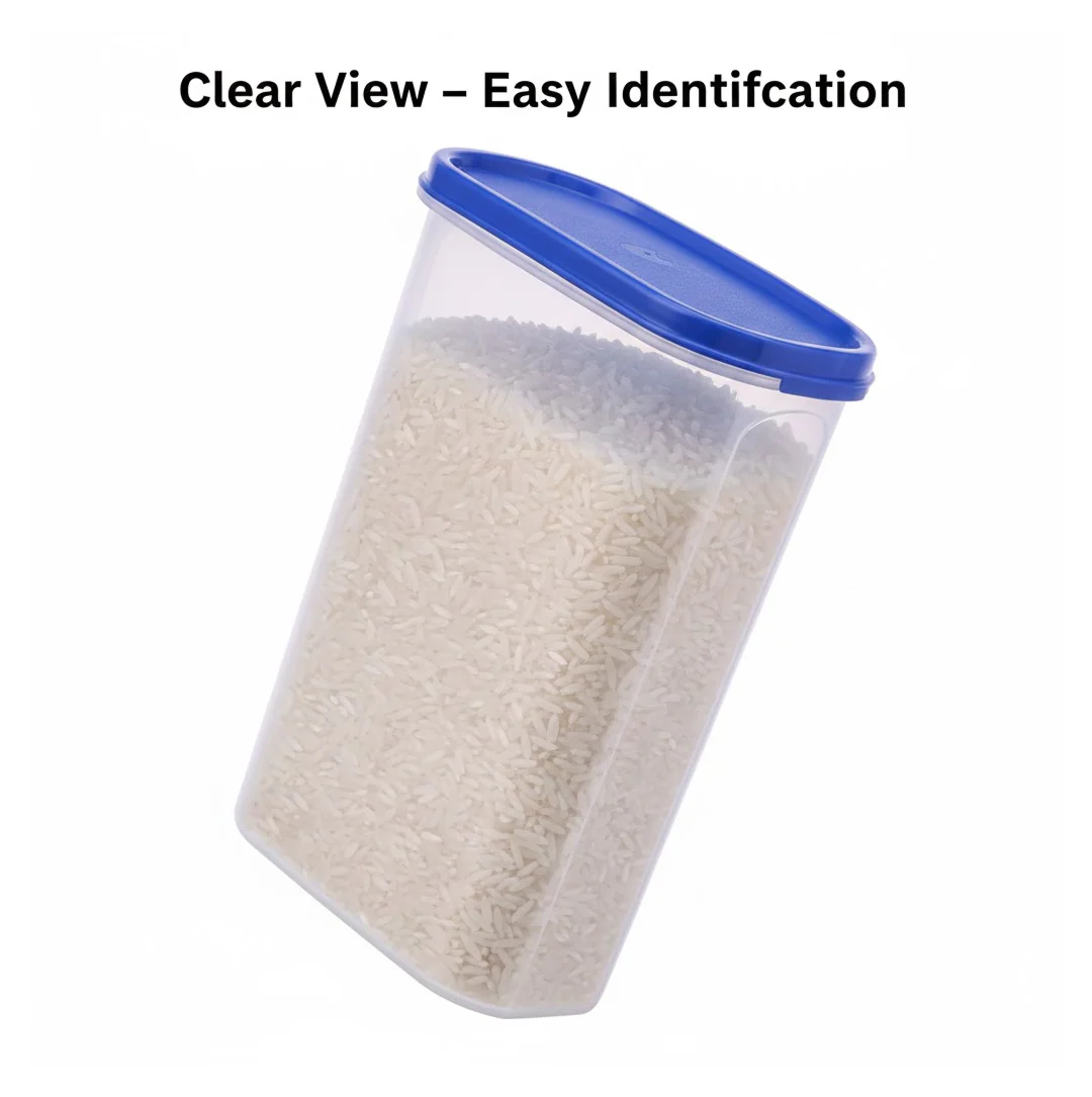 Modular Transparent Airtight Food Storage Container - 2000 ml - Image 3