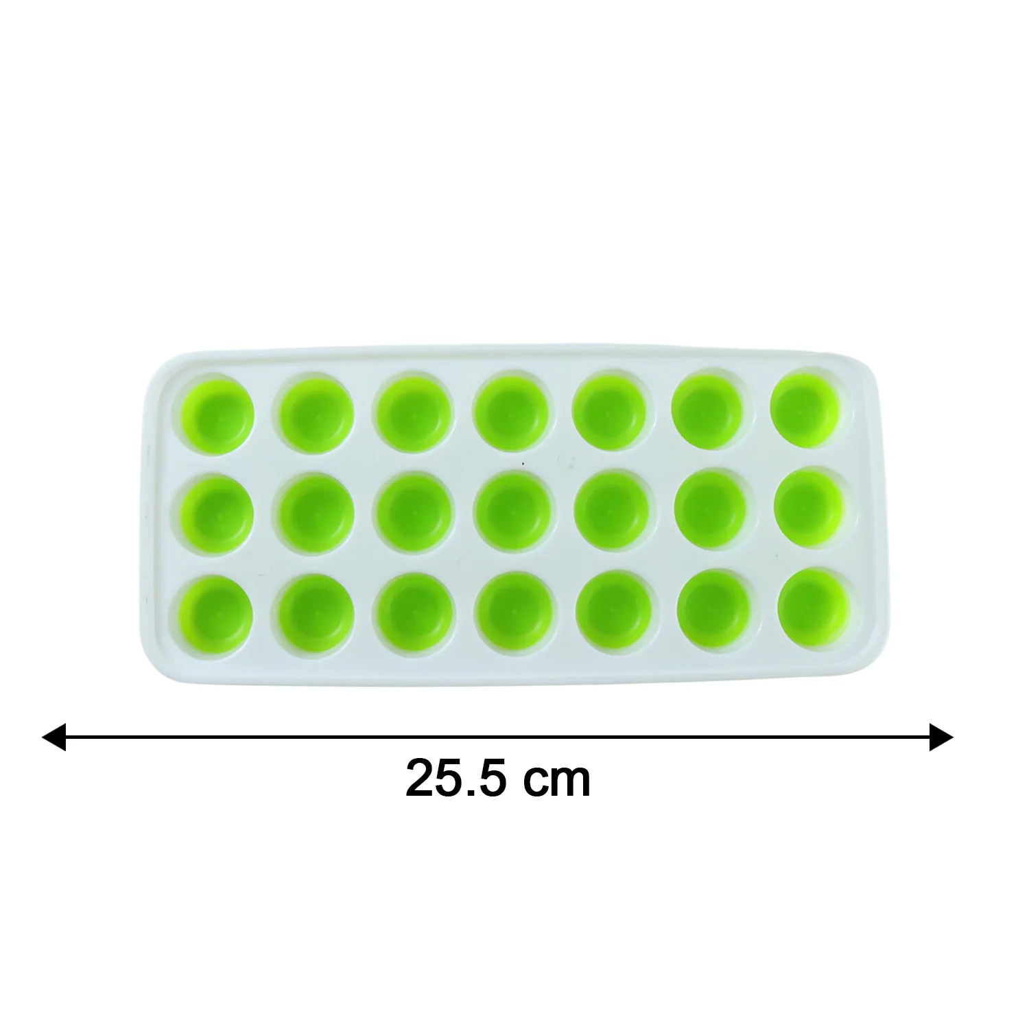21 Grid Plastic Round Pop Ice Cube Tray with Lid (1 Pc) - Image 6