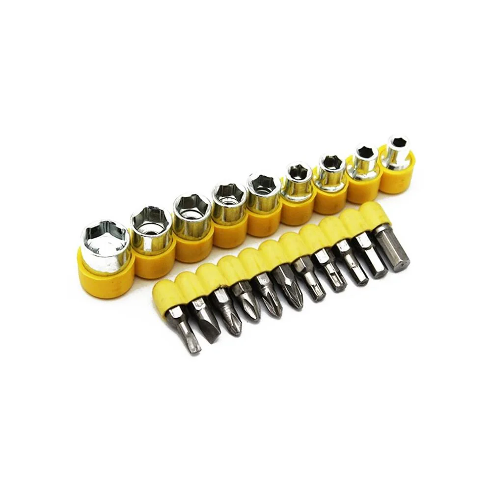 21 pcs T shape screwdriver set Batch Head Ratchet Pawl Socket Spanner hand tools - Image 9