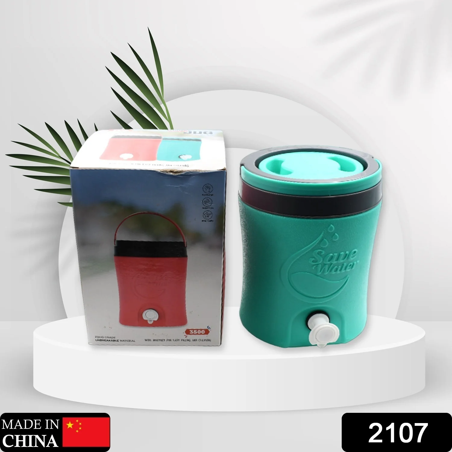 3.5L Insulated Water Jug for Travel with Leak-Proof Tap - Image 2
