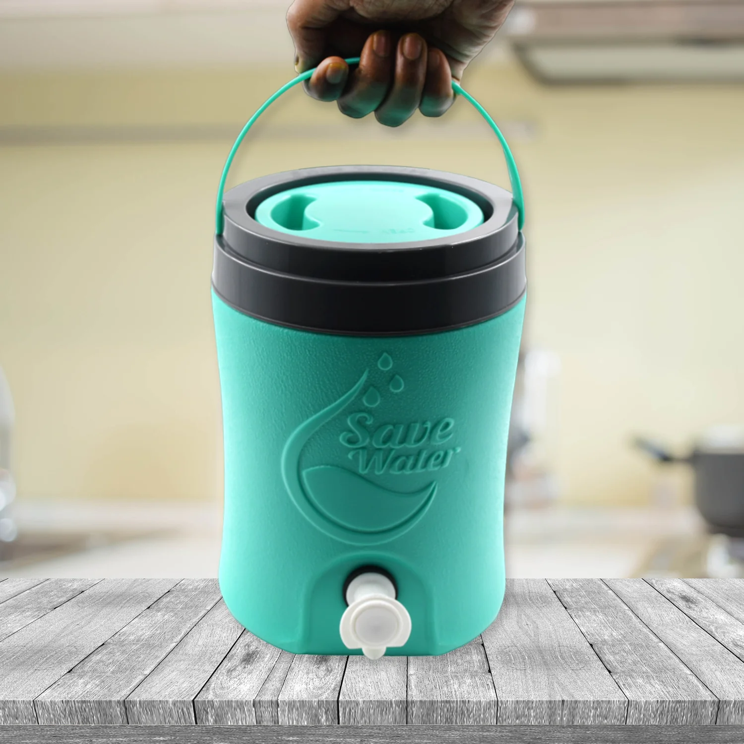 3.5L Insulated Water Jug for Travel with Leak-Proof Tap - Image 3