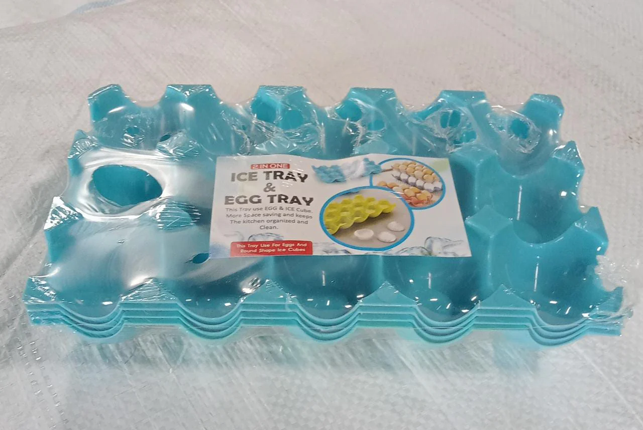 15 Cavity Plastic Egg Tray Egg Trays for Storage with 15 Eggs Holder (4 Pc Set) - Image 9