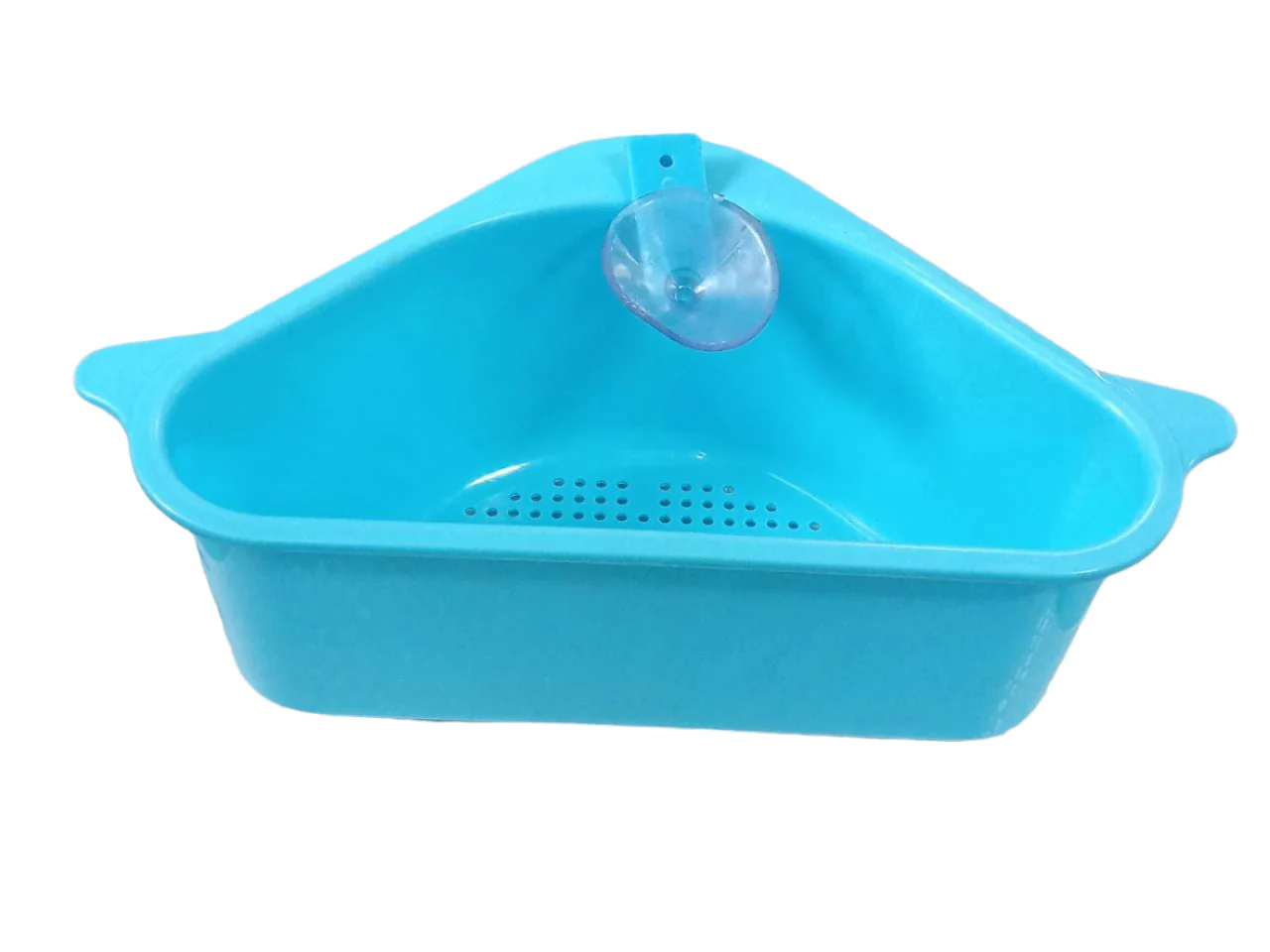 Triangular Multi Functional Drainer Shelf Sink Storage Holder - Image 4
