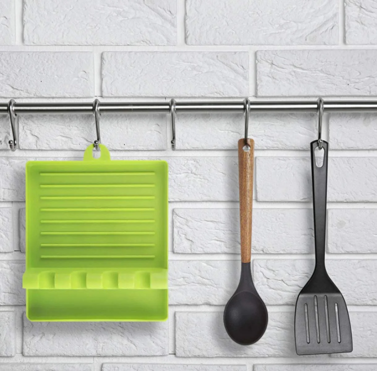 Multi-Functional Spatula Holder / Rest for Kitchen Utensils - Image 7