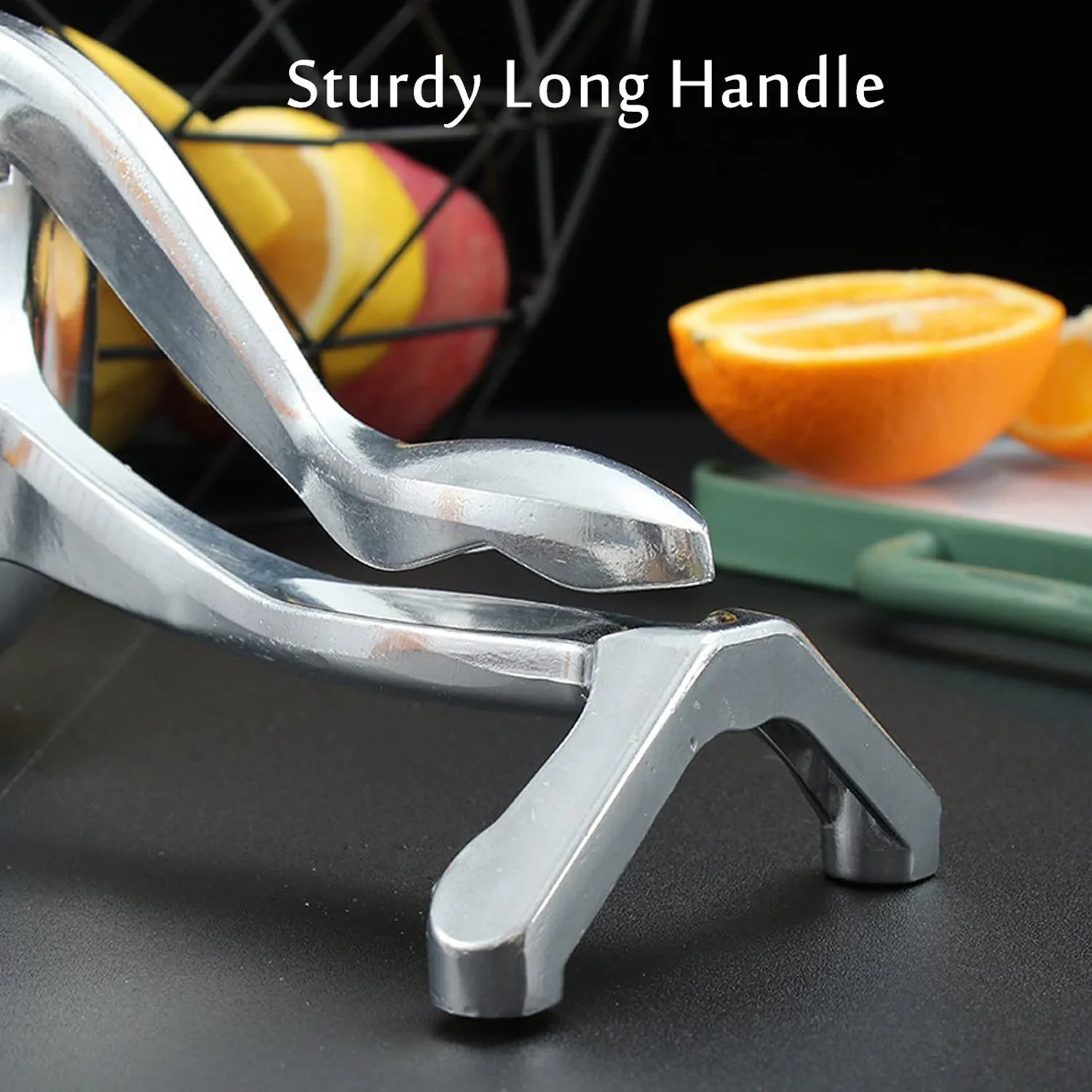 MANUAL ALUMINIUM METAL FRUIT PRESS JUICER - Image 3