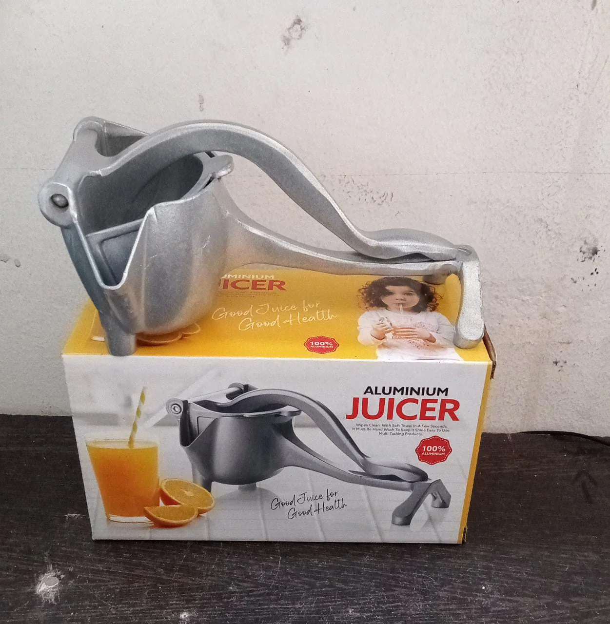 MANUAL ALUMINIUM METAL FRUIT PRESS JUICER - Image 8