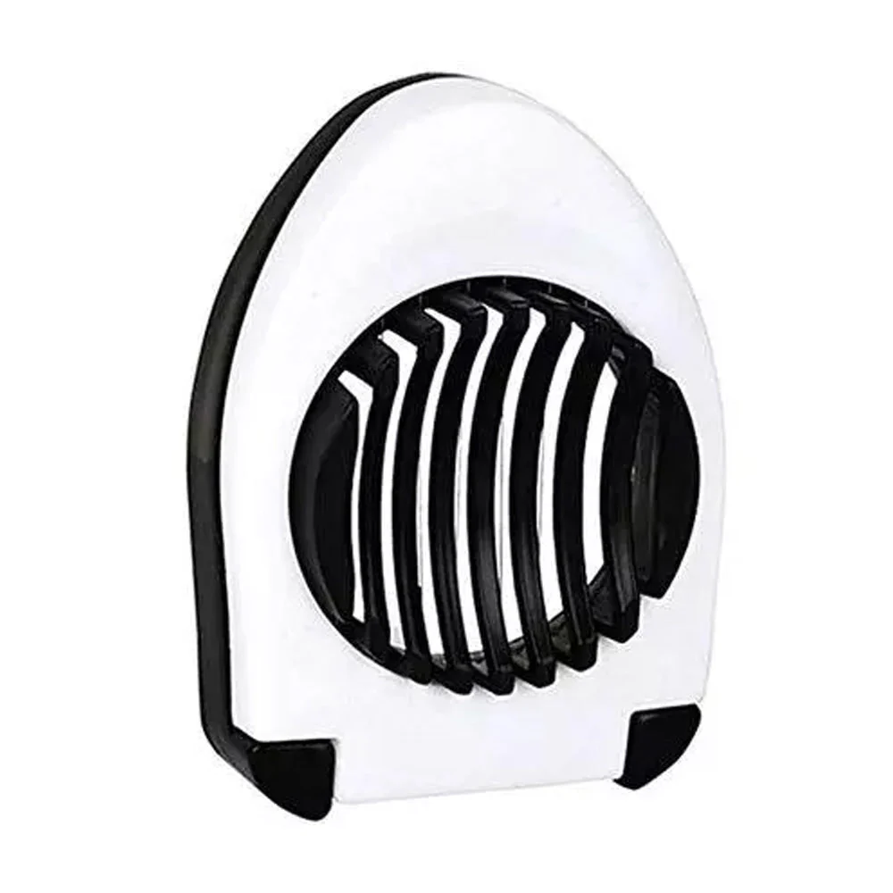 Oval Shape Plastic Multi Purpose Egg Cutter / Slicer with Stainless Steel Wires - Image 5