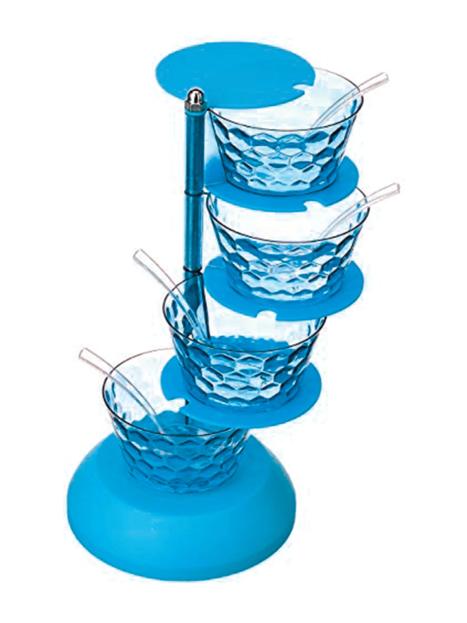 4 in 1 Multipurpose 360 Degree Rotating Pickle Rack Container for Kitchen - Image 7