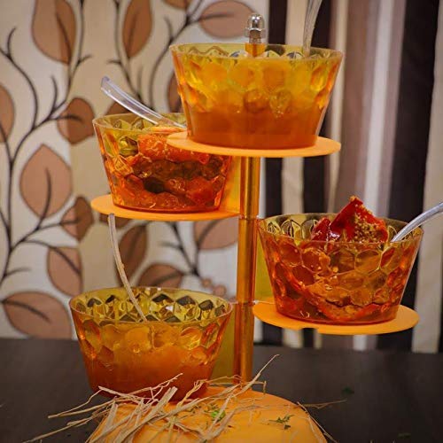 4 in 1 Multipurpose 360 Degree Rotating Pickle Rack Container for Kitchen - Image 9