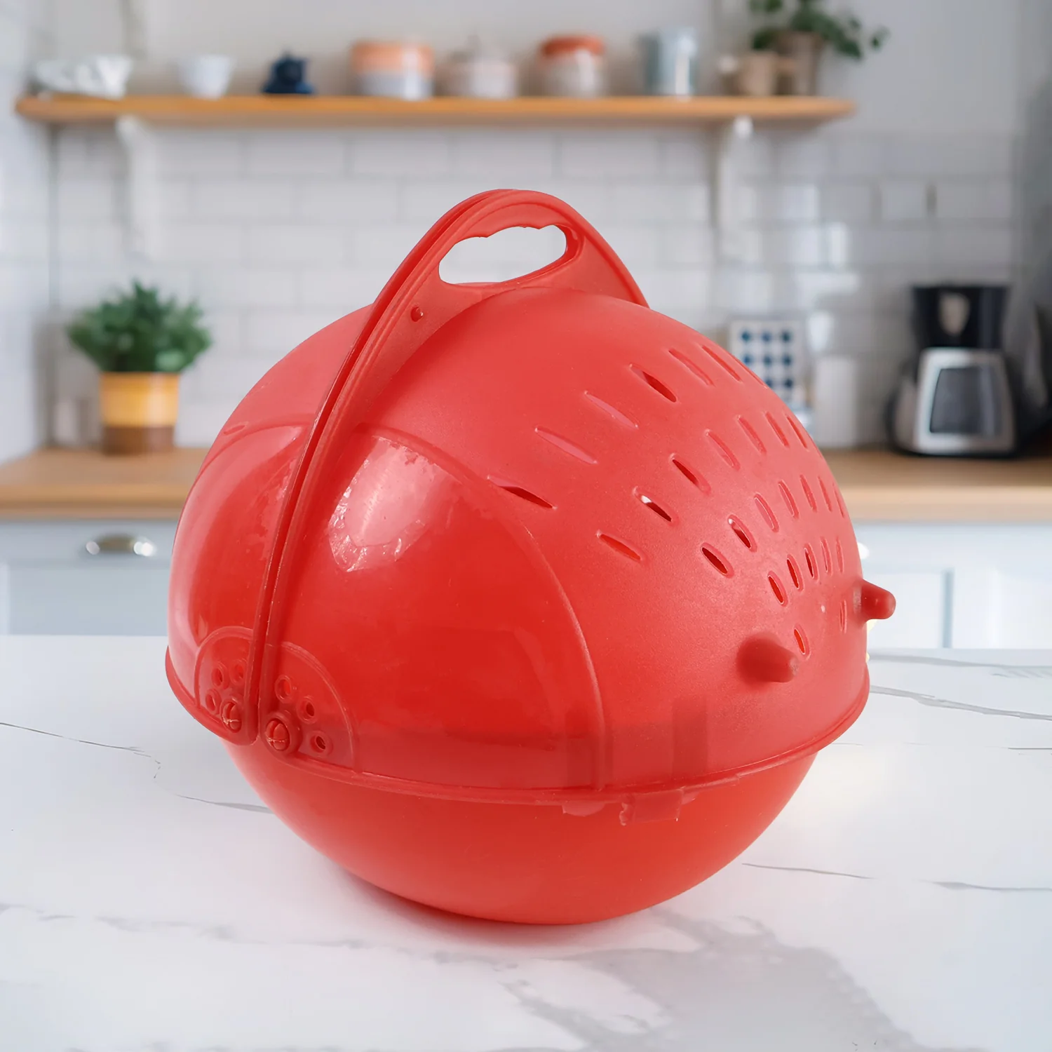 Revolving Multi-Functional Rice and Fruit Wash Basket - Image 7