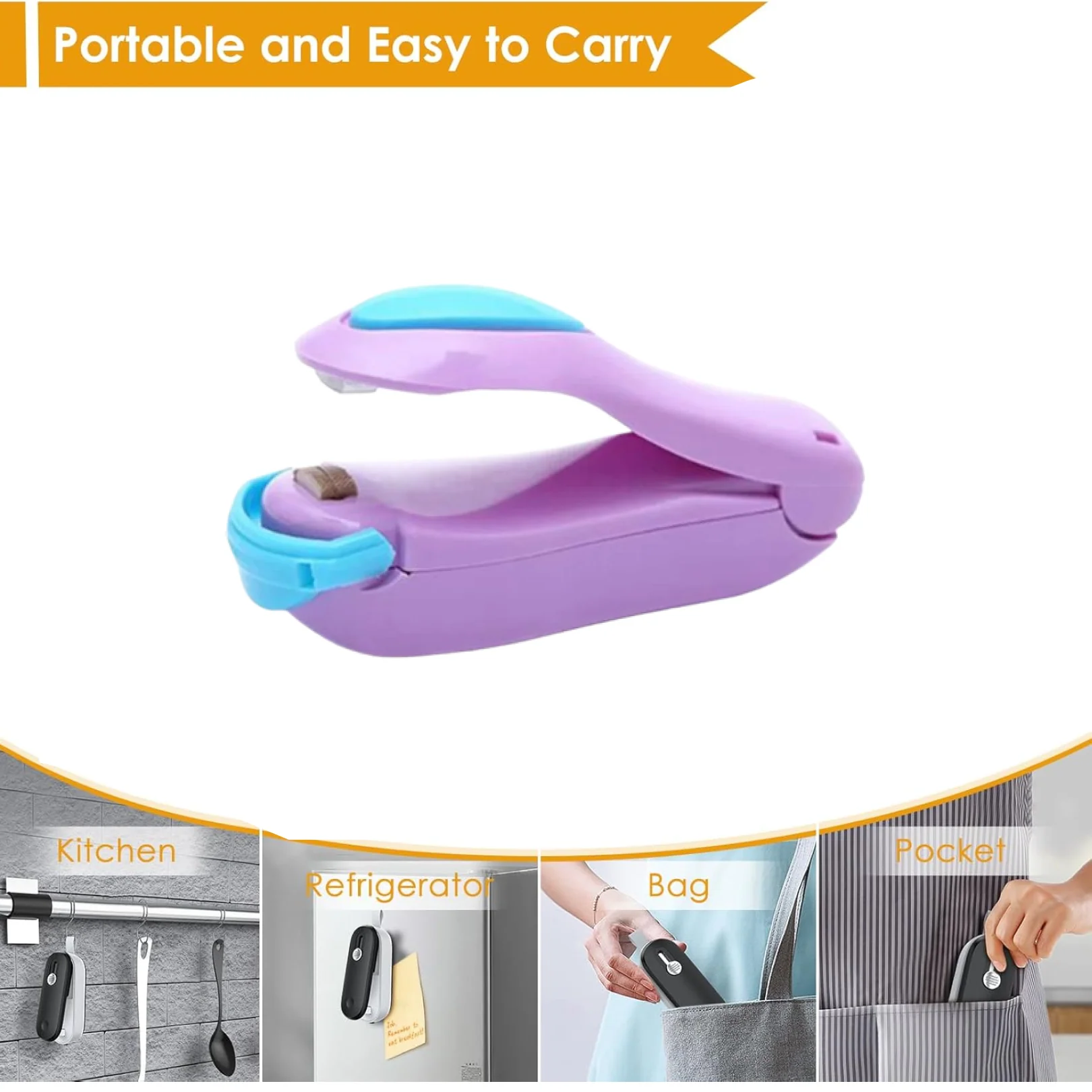 Hand Held Sealer (Mini Sealing Machine / Mix Color / 1 Pc) - Image 3