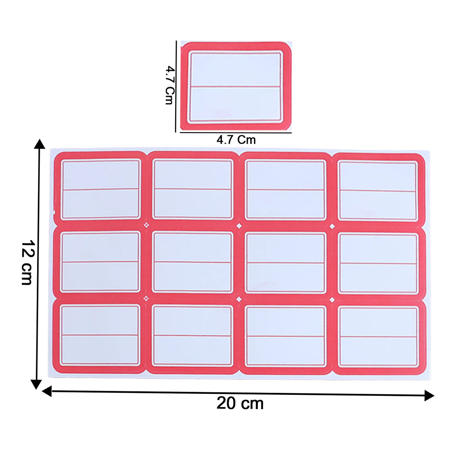 1 Sheets Self-Adhesive Label Stickers - Image 4