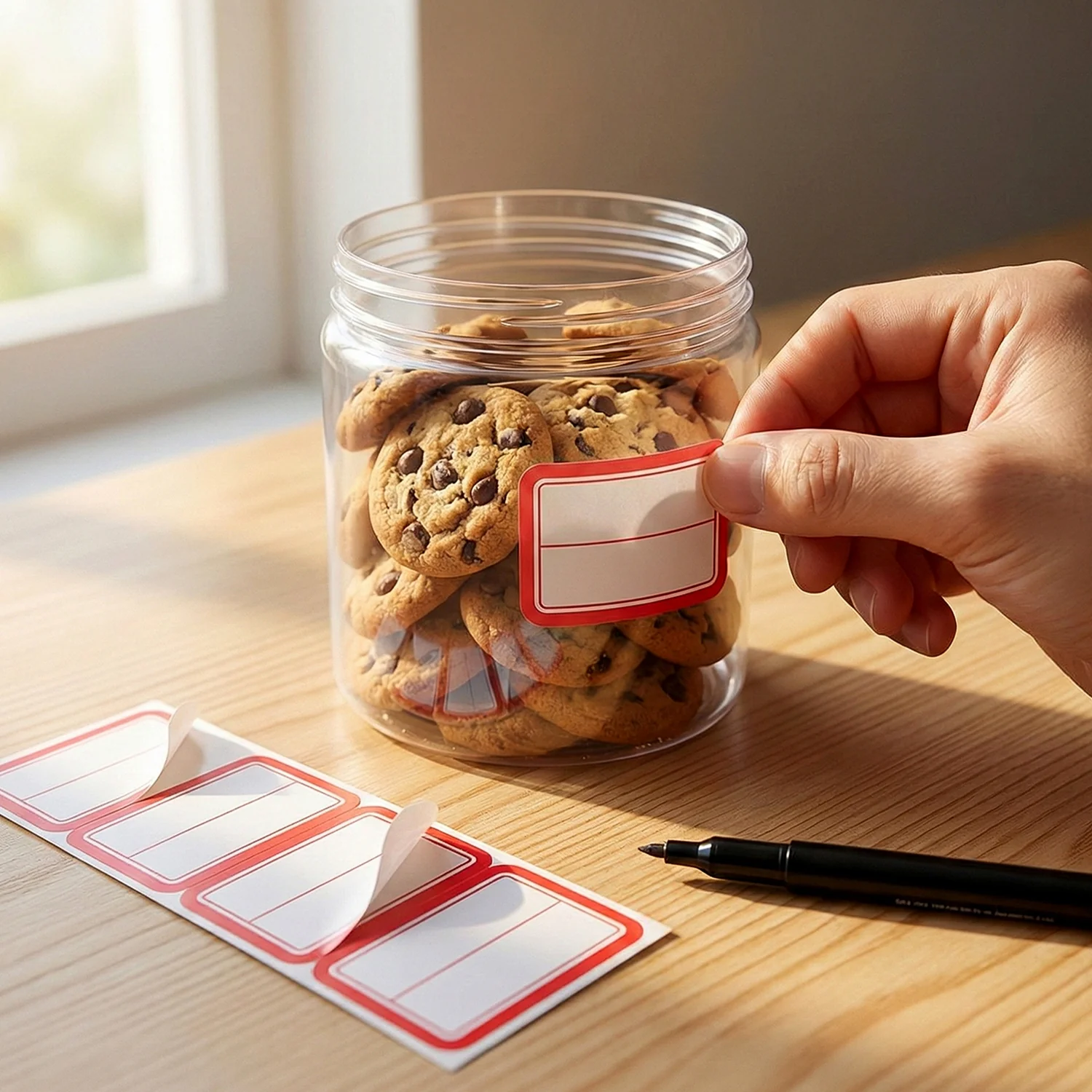 1 Sheets Self-Adhesive Label Stickers - Image 8
