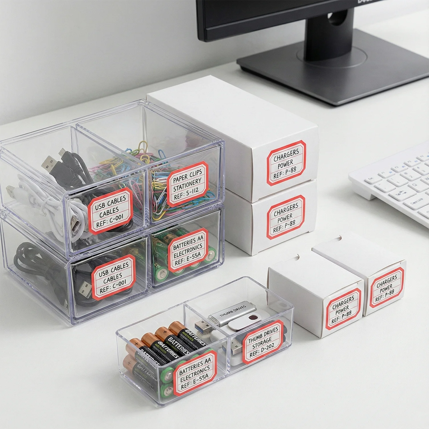 1 Sheets Self-Adhesive Label Stickers - Image 4