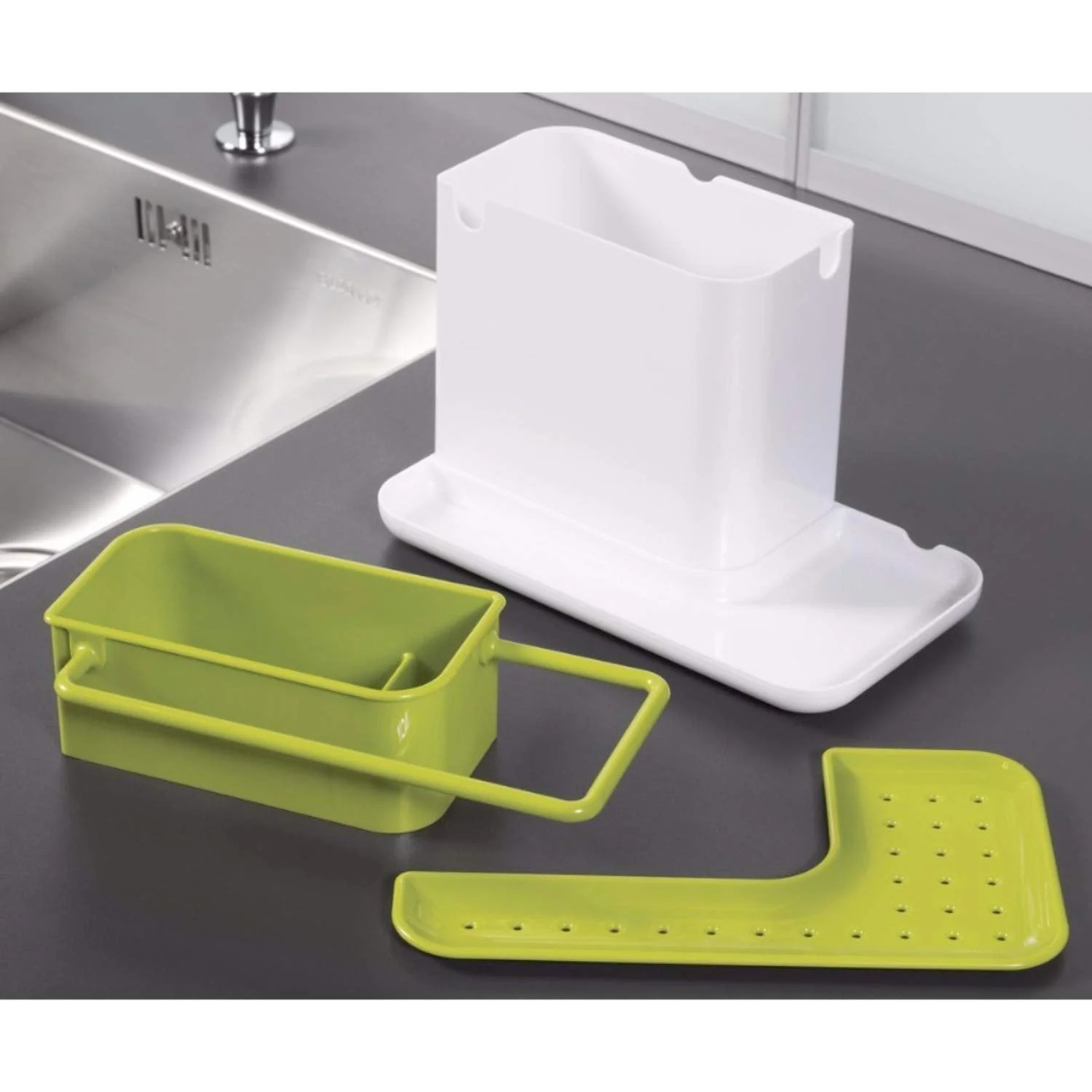 3-in-1 Plastic Sink Stand for Kitchen Use - Image 3
