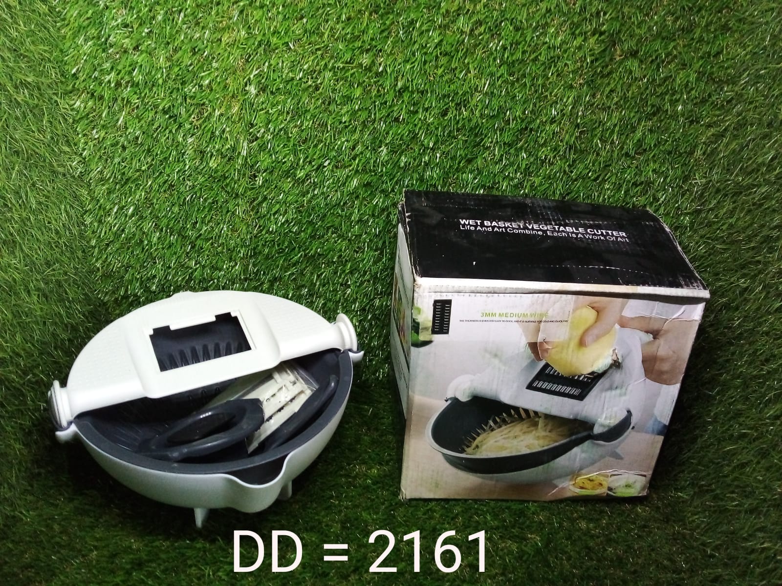 10 in 1 Multifunctional Vegetable Fruits Cutter / Slicer Shredder with Rotating - Image 10