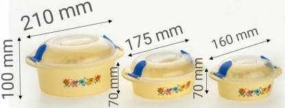 Hot N Fresh Insulated Plastic Casserole Gift Set (3 Pieces) - Image 5