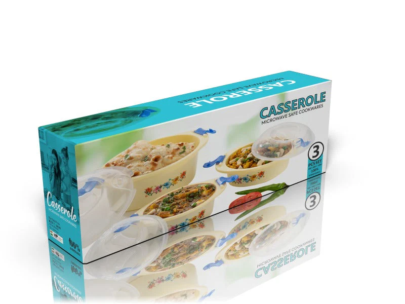 Hot N Fresh Insulated Plastic Casserole Gift Set (3 Pieces) - Image 9