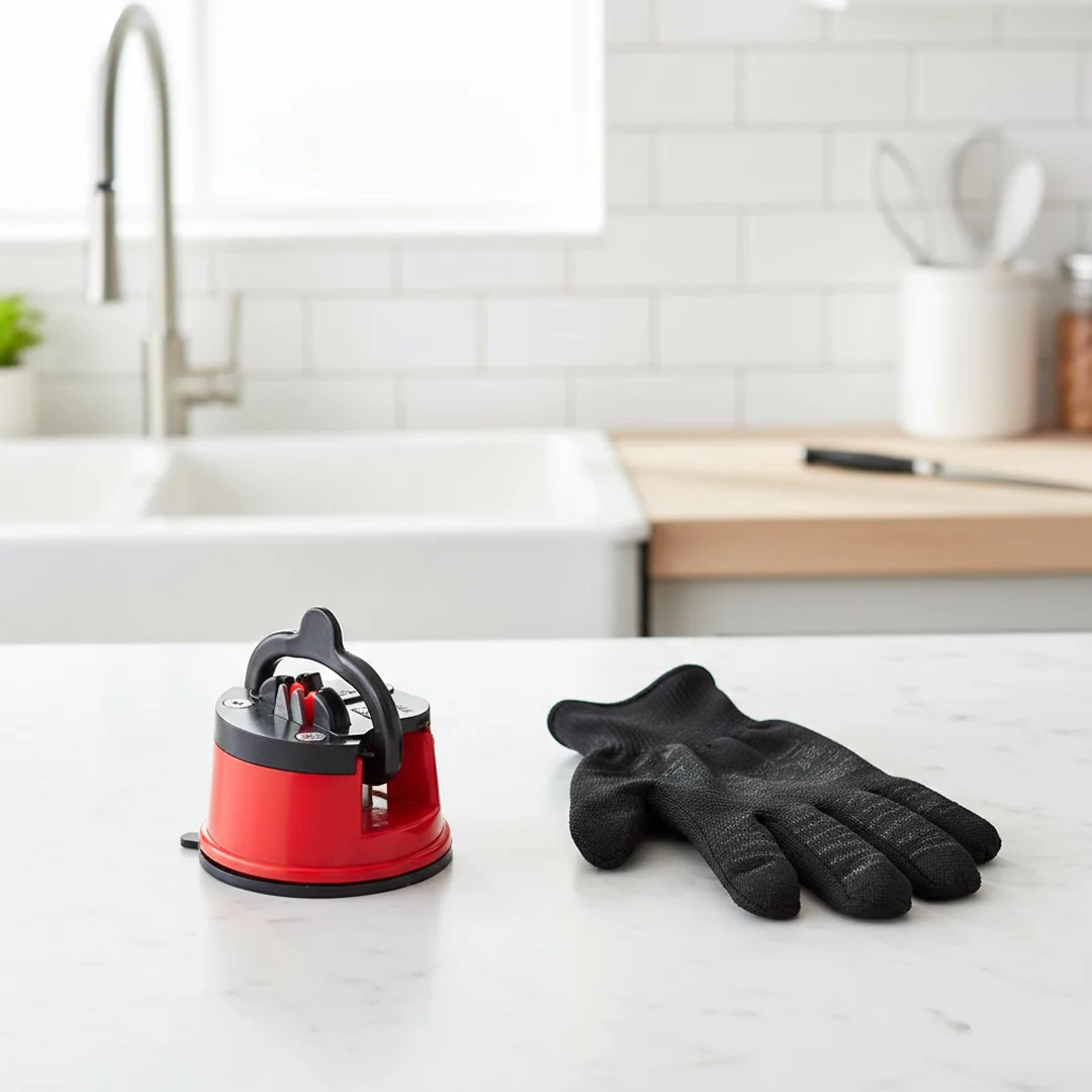 Manual Kitchen Knife Sharpener for Sharpening Stainless Steel - Image 6