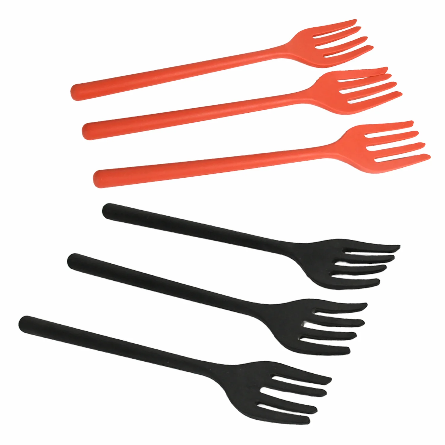 Silicone Flexible Forks, Silicone Cooking Fork (6 Pcs) - Image 5
