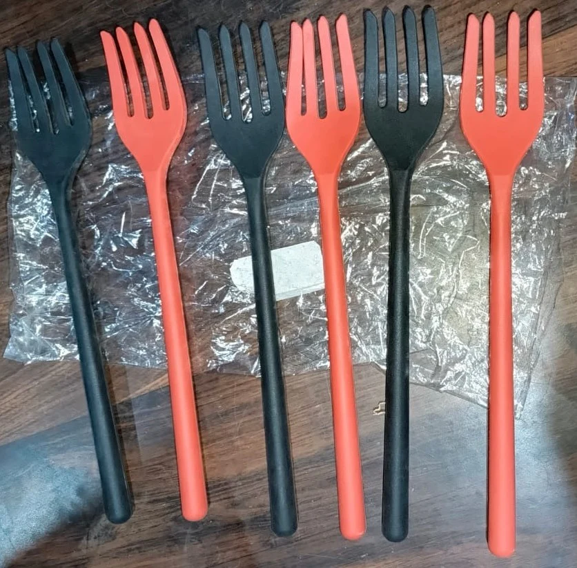 Silicone Flexible Forks, Silicone Cooking Fork (6 Pcs) - Image 8