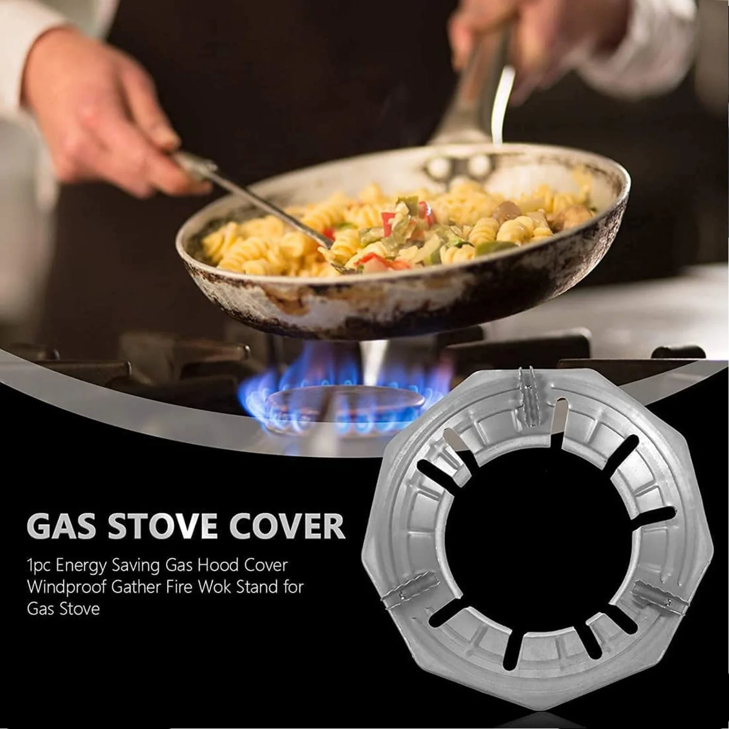 Stove Trivets Windscreen for Kitchen – Wok Support Ring & Pan Holder Stand - Image 7