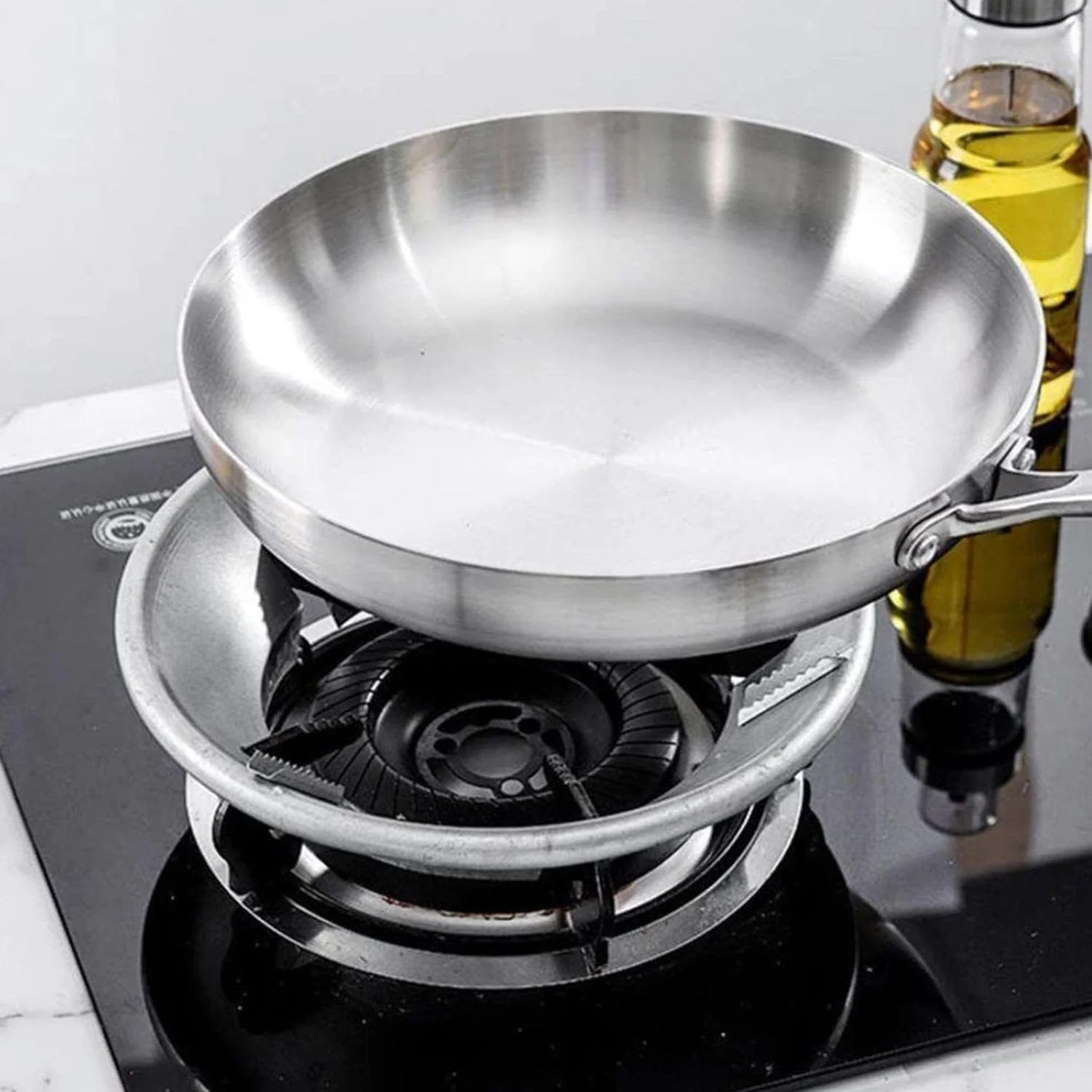 Stove Trivets Windscreen for Kitchen – Wok Support Ring & Pan Holder Stand - Image 8
