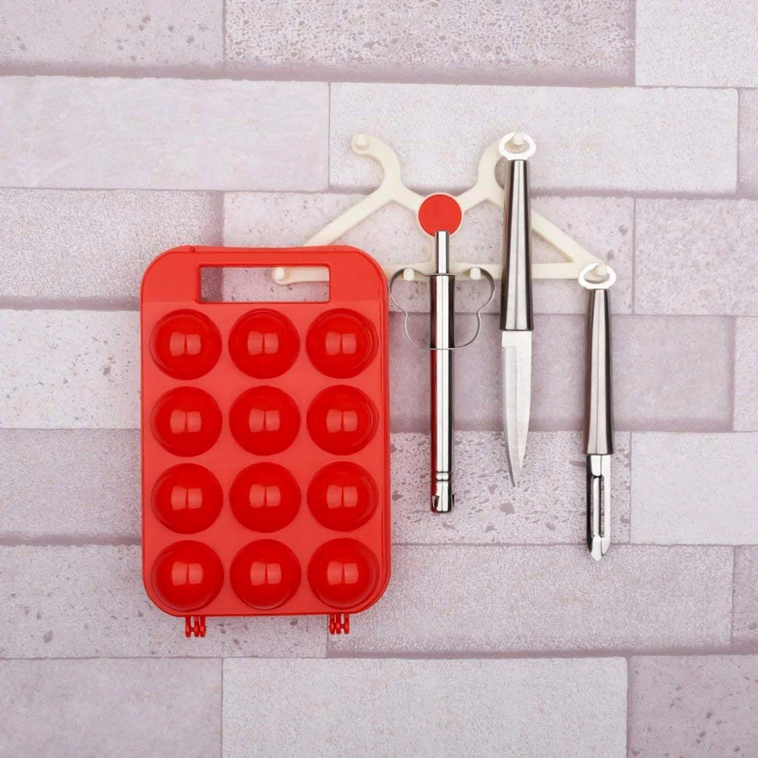 Plastic Egg Carry Tray Holder Carrier Storage Box - Image 6