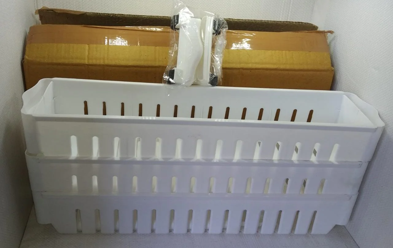 Multipurpose 3 Layer Slim Side Space Saving Storage Organizer Rack Shelf - Image 10