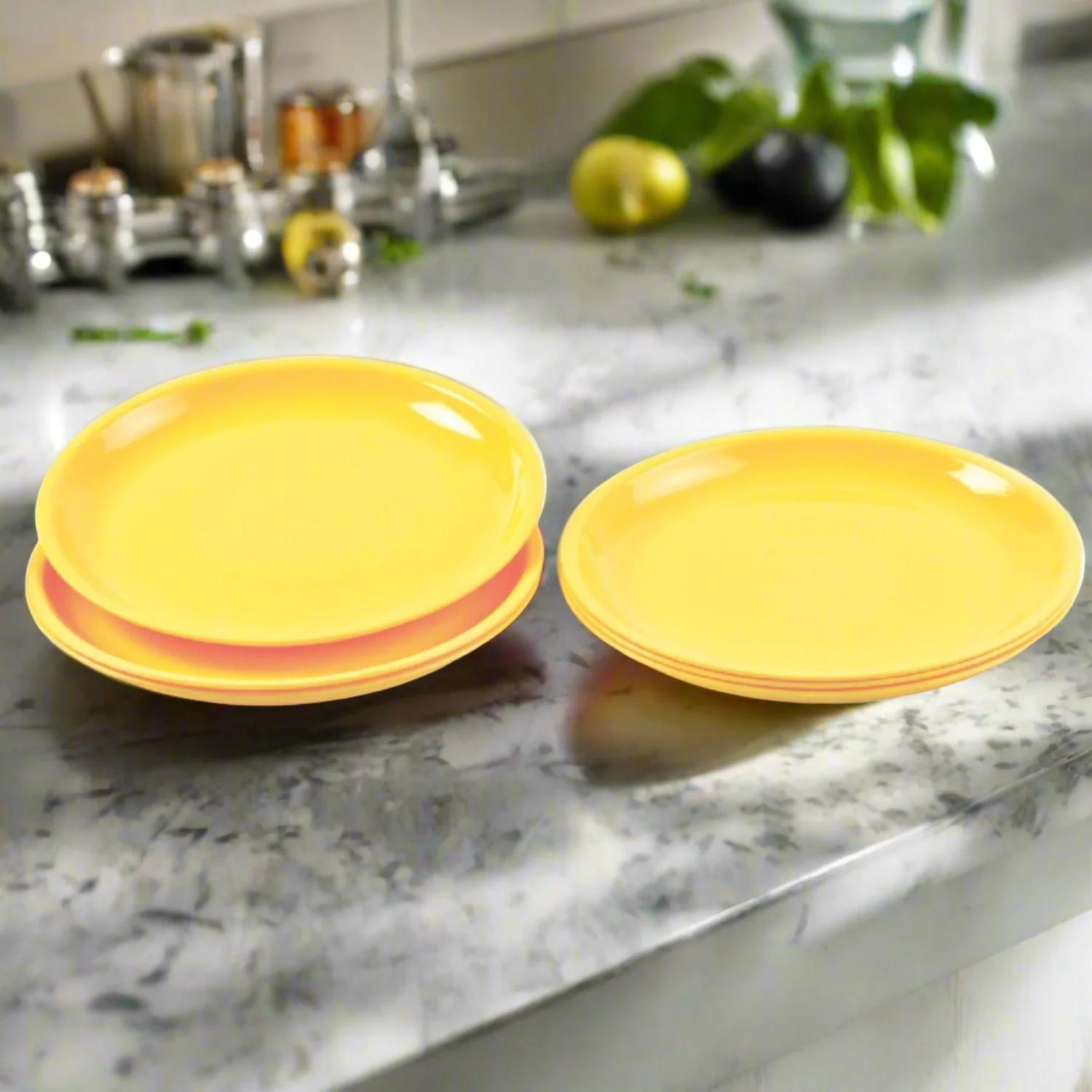 Round Shaped Mini Soup Plates / Dishes - 6 pcs - Image 6