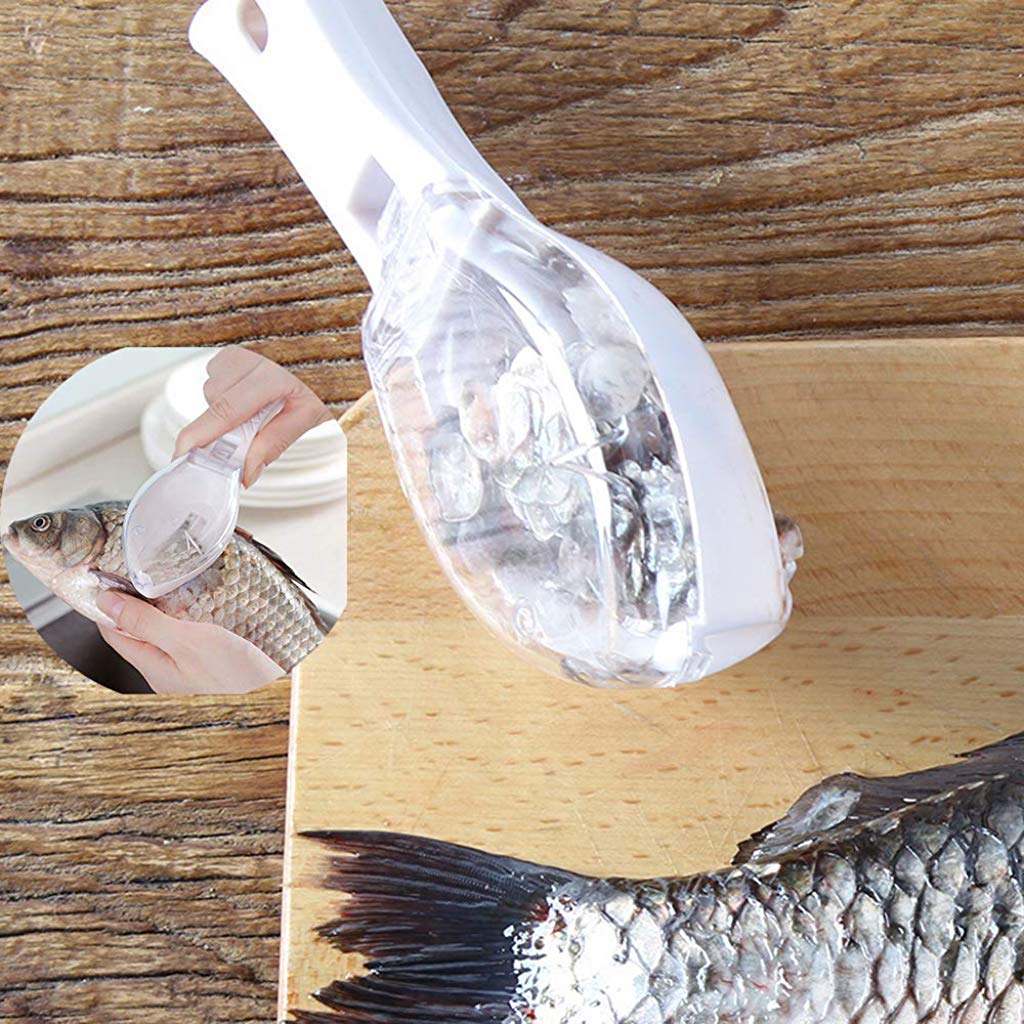 Fish Scale Scraper Skin Peeler Fish Tools Kitchen Gadget - Image 2