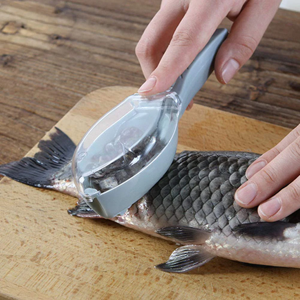 Fish Scale Scraper Skin Peeler Fish Tools Kitchen Gadget - Image 5