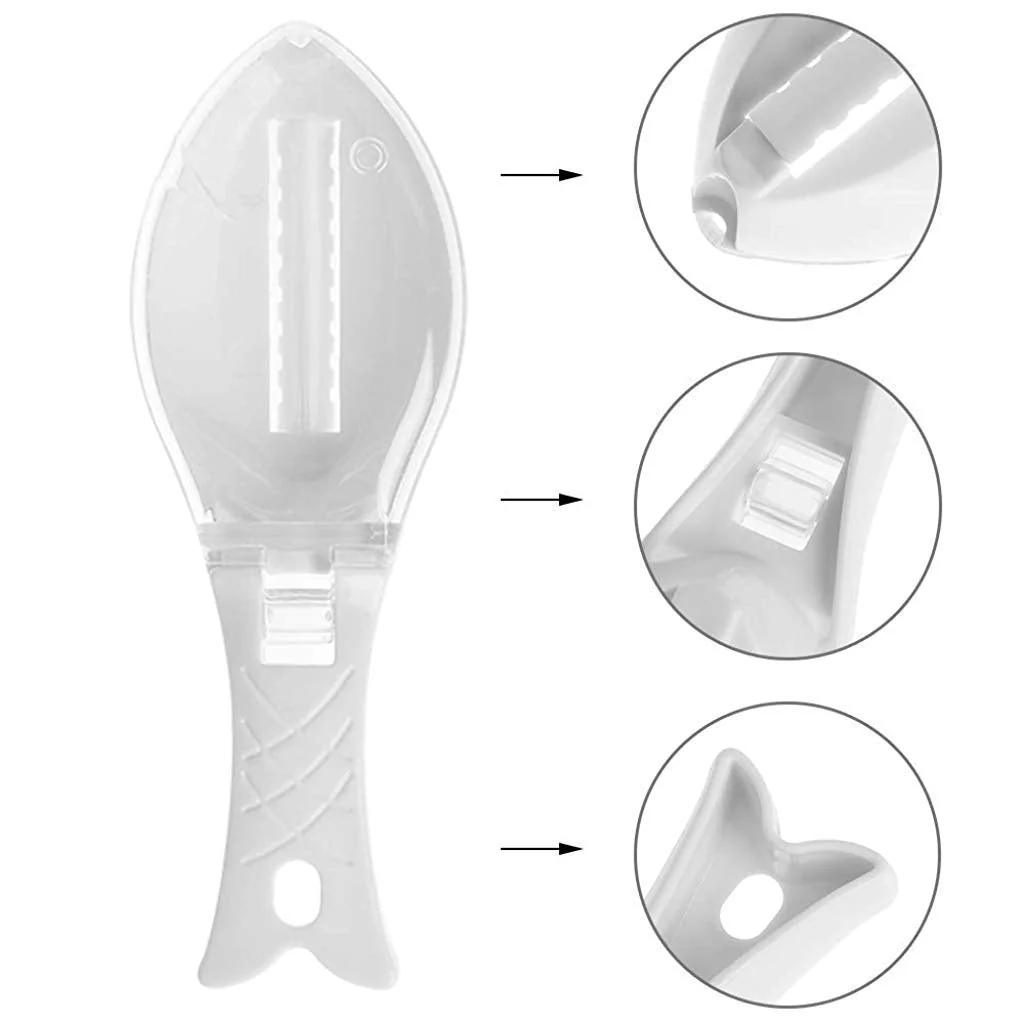 Fish Scale Scraper Skin Peeler Fish Tools Kitchen Gadget - Image 6