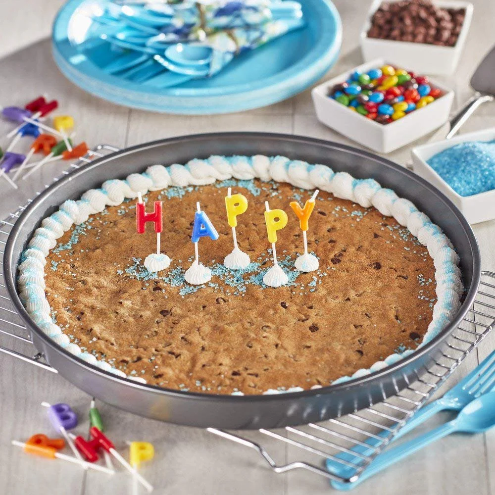 Steel Non-Stick Round Plate Cake Pizza Tray Baking Mould - Image 5