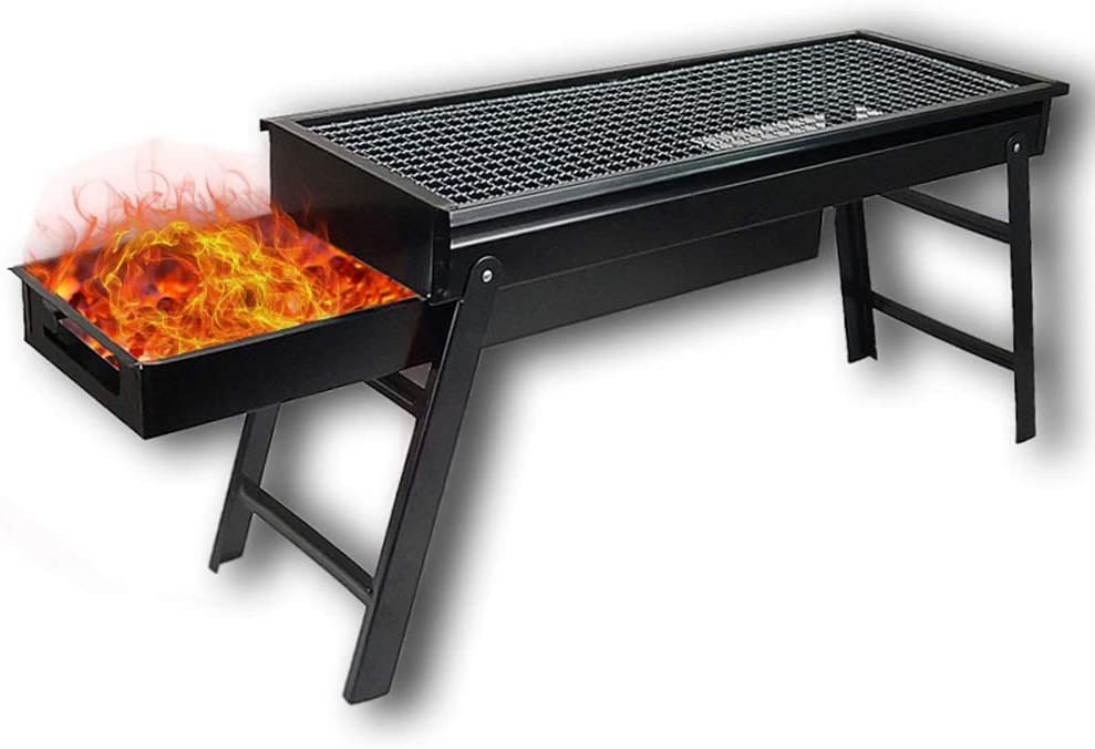 Folding Portable Barbeque BBQ Grill Set for Outdoor and Home - Image 8