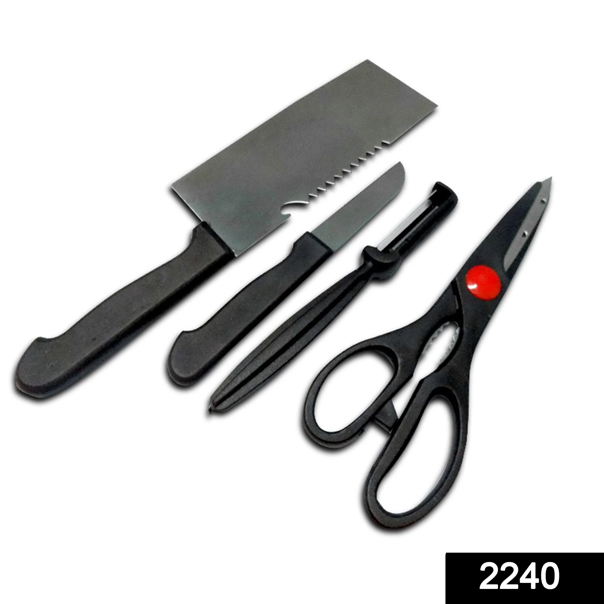 Stainless Steel Kitchen Tool Set - 4 Pcs - Image 2