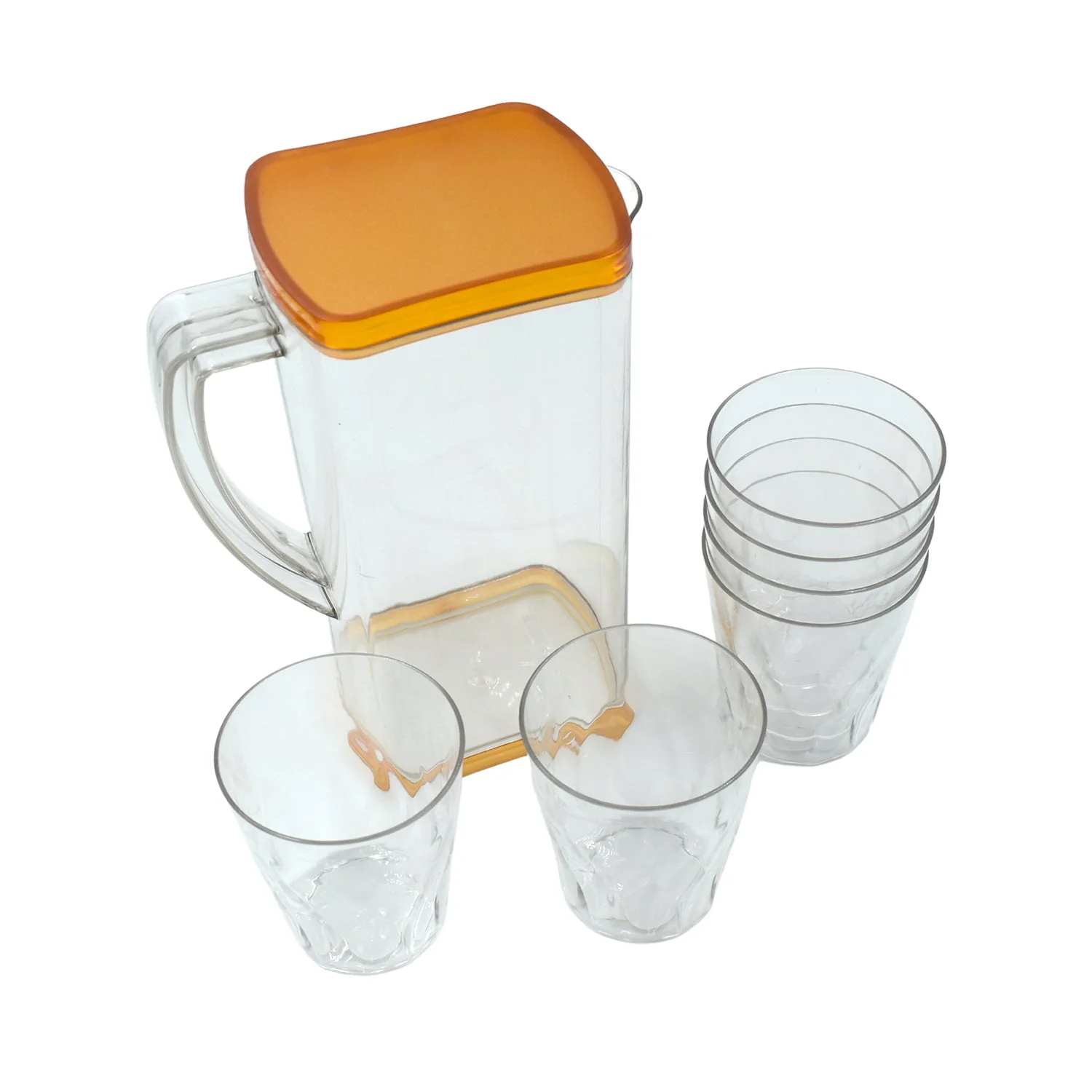 Resistant Glass Jug for Juice, Milk, Cold or Hot Beverages (plastic) - Image 5