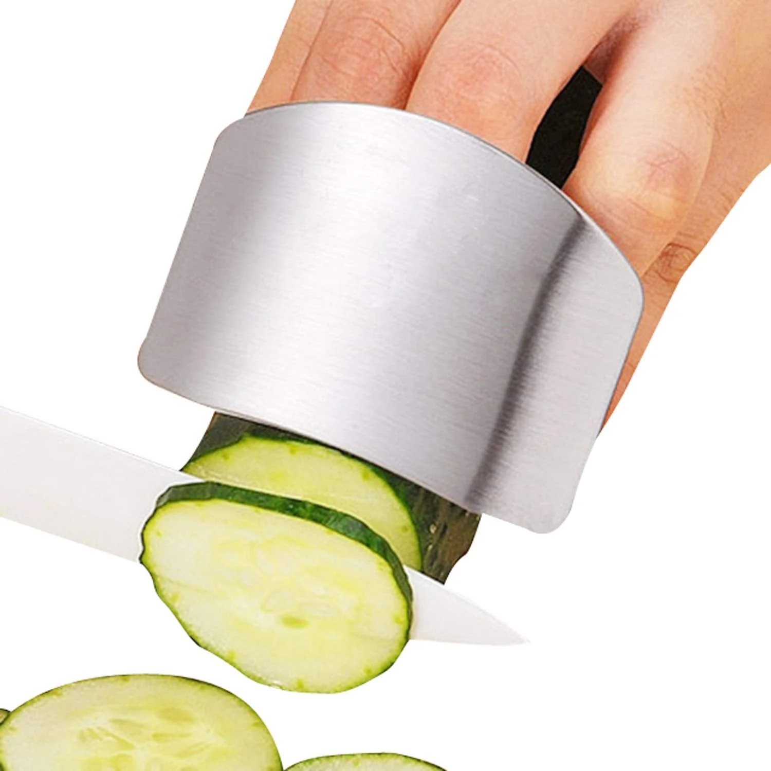 Stainless Steel Finger Guard Cutting Protector - Image 10
