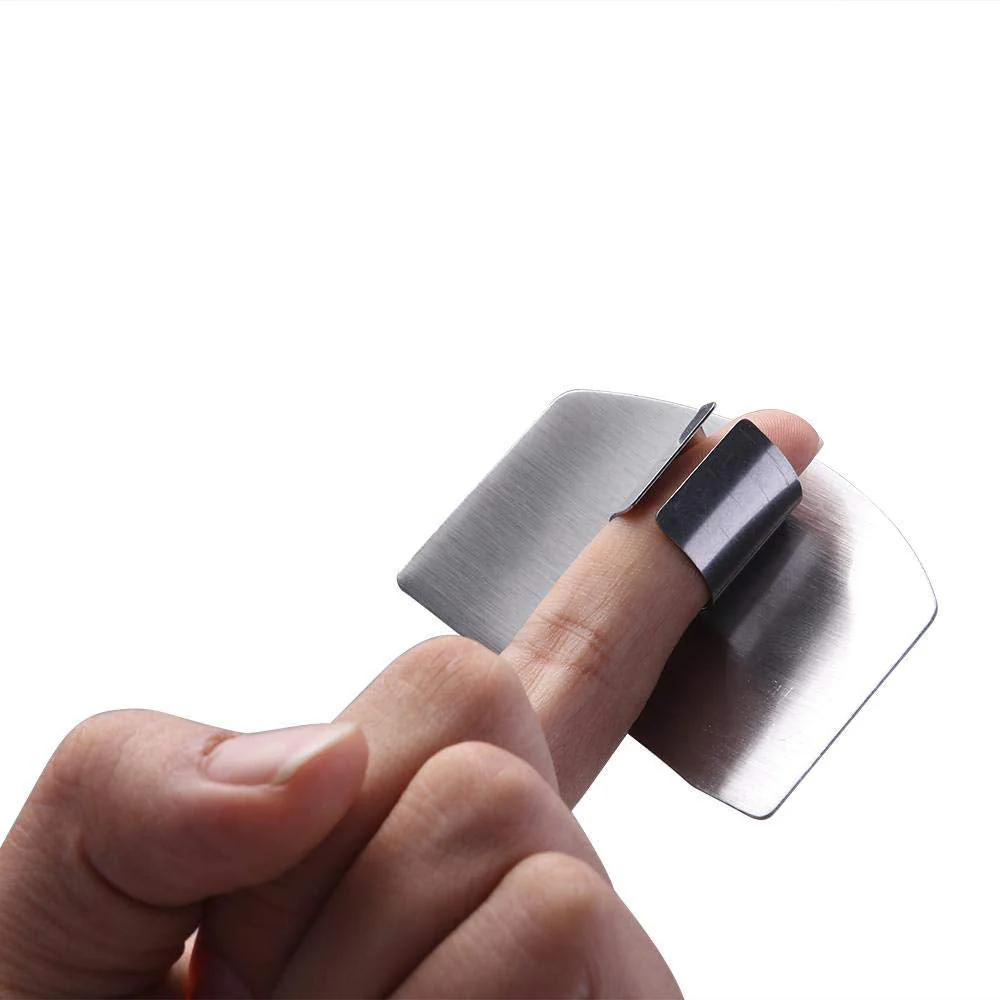 Stainless Steel Finger Guard Cutting Protector - Image 9